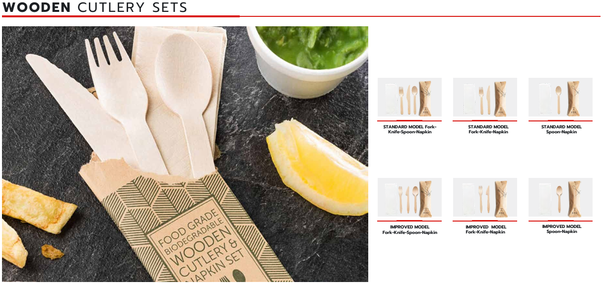 wooden cutlery sets